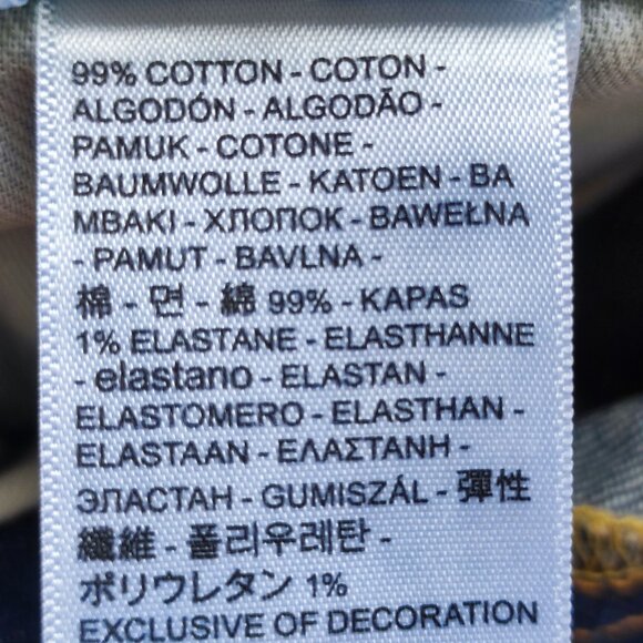 Levi's 511 premium jeans men's size W36 L32 denim blue slim fit - Picture 7 of 15